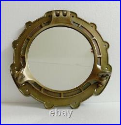 15 Aluminum Porthole Mirror Antique Brass Nautical Maritime Decor