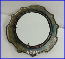 15 Aluminum Porthole Mirror Antique Brass Nautical Maritime Decor