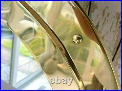 17 Porthole Mirror Shiny Brass Finish Large Nautical Cabin Wall Mirror