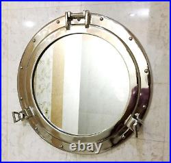 20 Porthole Mirror Chrome Aluminum Porthole Ship Porthole Wall Decor