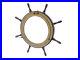 Deluxe-Class-Wood-and-Antique-Brass-Ship-Wheel-Porthole-Mirror-36-01-cmb