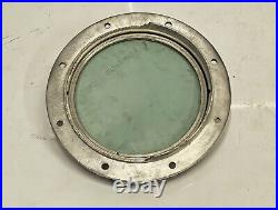 Home sale, Old Vintage Nautical Marine Ship Aluminum Mirror Porthole Window