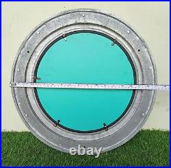 Nautical Round Mirror For Wall Antique Porthole Mirror Polished Wall Hanging 17